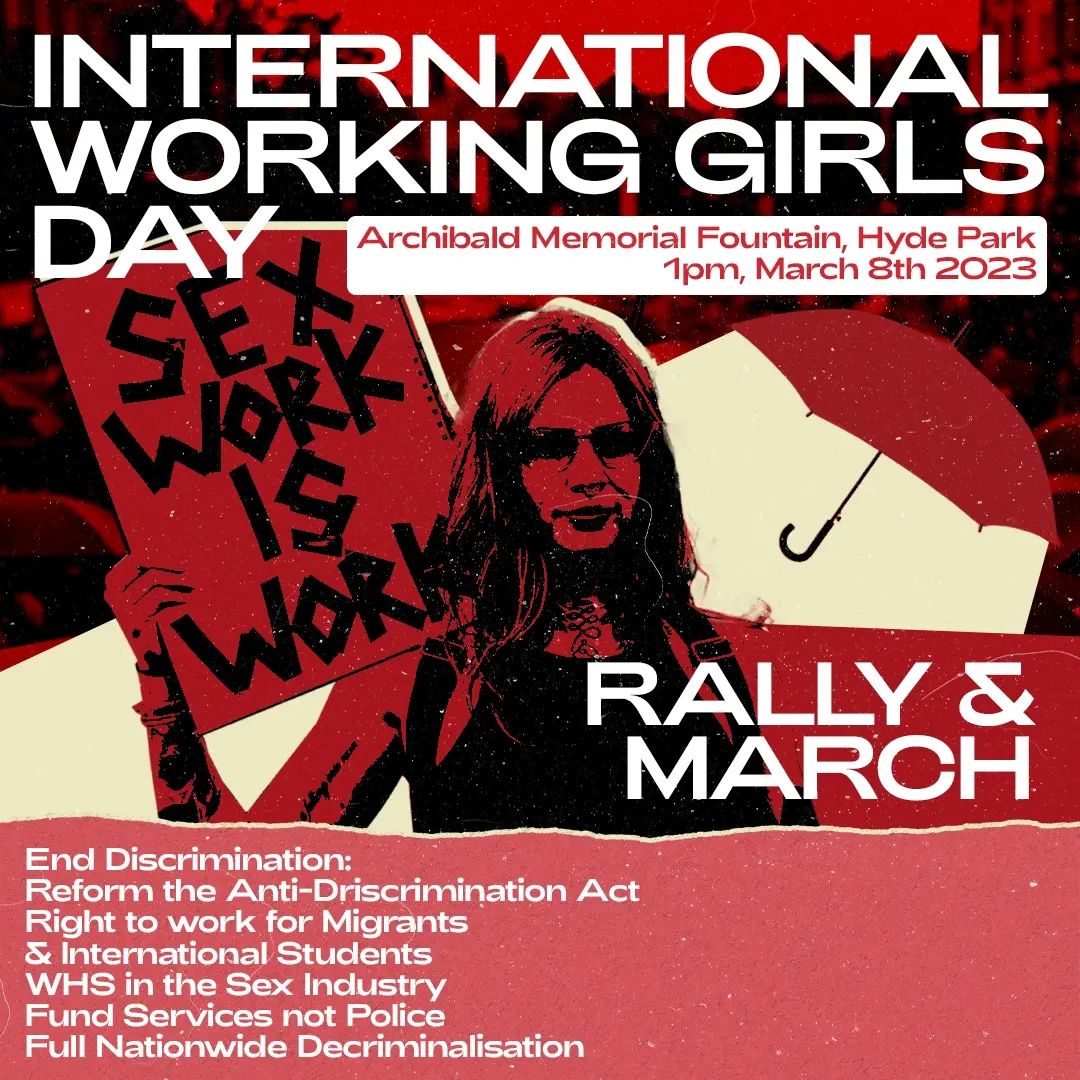 Sex Workers Rally On International Womens Day Mutiny